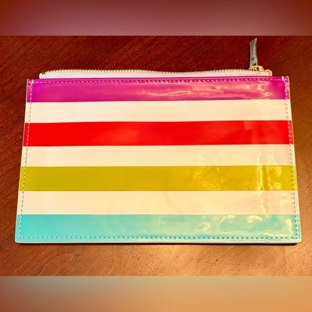 Kate Spade Candy Stripe Pencil Pouch